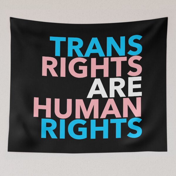 Item preview, Trans Rights are Human Rights designed and sold by Thelittlelord.