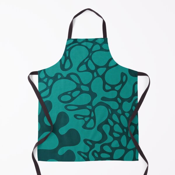 Item preview, aquamarine amorphic shapes designed and sold by Valentina-V.