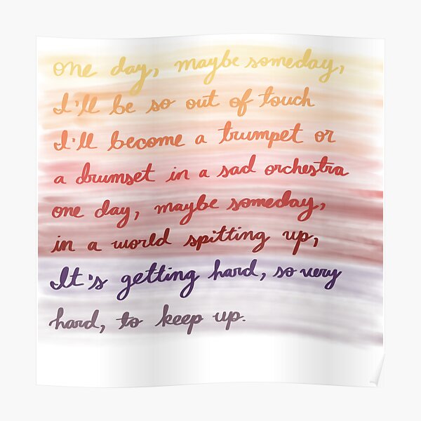 Someday Someday Maybe Gifts Merchandise Redbubble