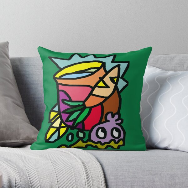 Who goes there? Throw Pillow