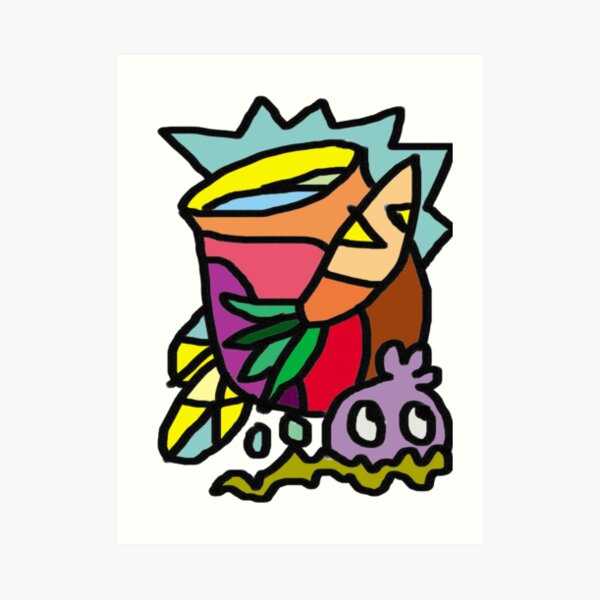 Who goes there? Art Print