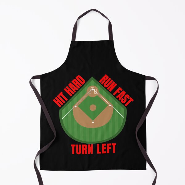 Item preview, Hit hard run fast turn left baseball designed and sold by PRB1989.