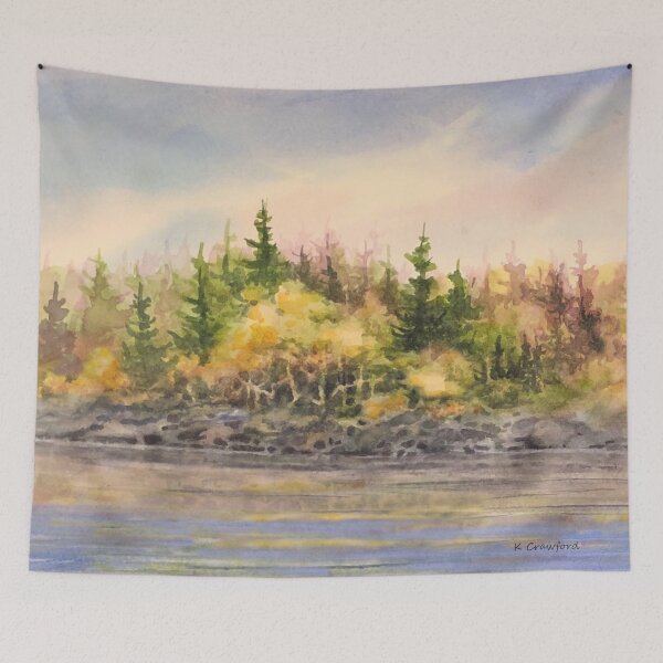 Item preview, Autumn Shoreline designed and sold by Ken Crawford.