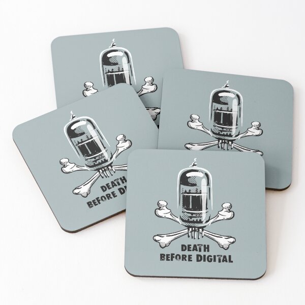 Item preview, Death before digital music designed and sold by SerifsWhiskey.