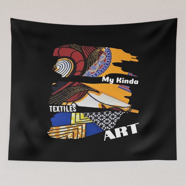 Item preview, African Fabric Collage Art Patterns [#28] designed and sold by AfriStyleUK.