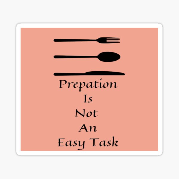 A kitchen tool t-shirt for both men and woman Sticker