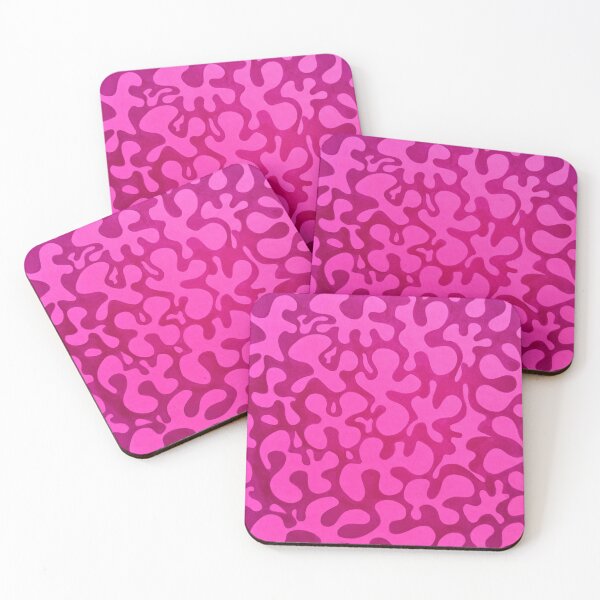 Item preview, pink amorphic shapes designed and sold by Valentina-V.