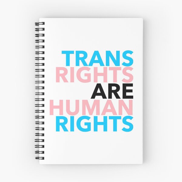 Item preview, Trans Rights are Human Rights (black) designed and sold by Thelittlelord.