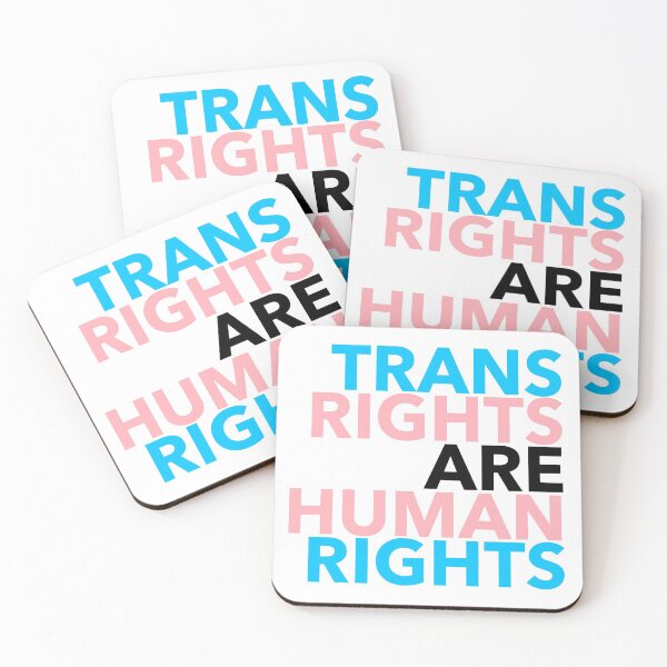 Item preview, Trans Rights are Human Rights (black) designed and sold by Thelittlelord.