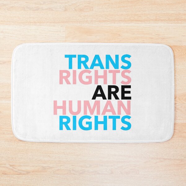 Item preview, Trans Rights are Human Rights (black) designed and sold by Thelittlelord.