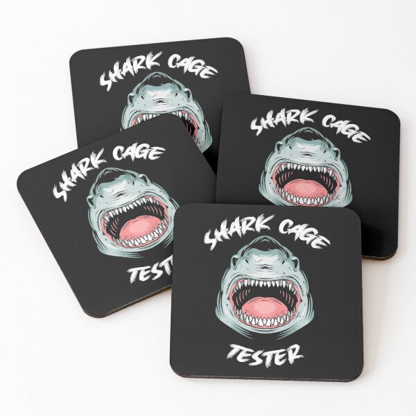 Item preview, Shark Cage Tester - funny sarcastic amputee awareness gift  designed and sold by gook78.