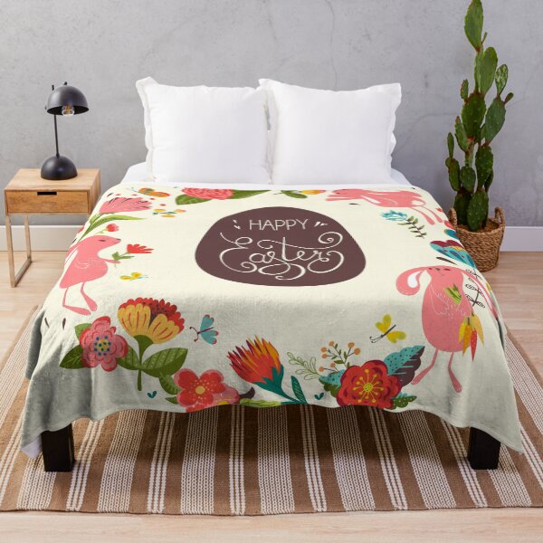Item preview, Floral Spring Happy Easter designed and sold by PosterpartyCo.
