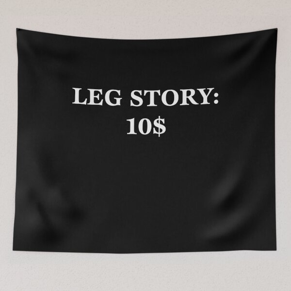 Item preview, Leg Story 10$ - funny sarcastic amputee awareness gift  designed and sold by gook78.