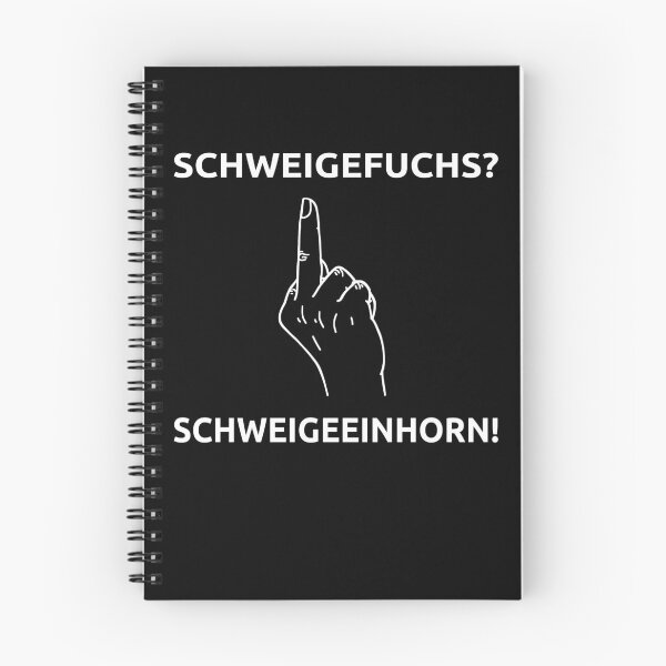Item preview, Schweigefuchs Silent Unicorn Mittelinger Gift designed and sold by leofel.