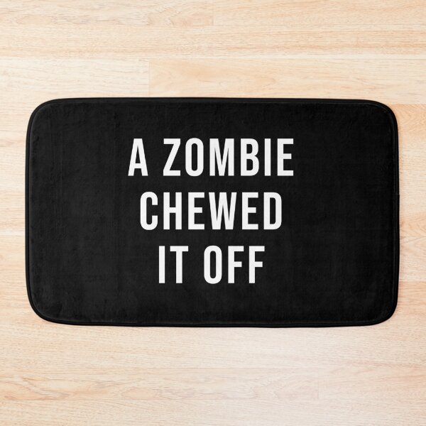 Item preview, A Zombie Chewed It Off - funny sarcastic amputee awareness gift  designed and sold by gook78.