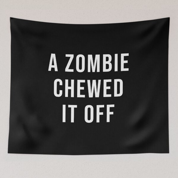 Item preview, A Zombie Chewed It Off - funny sarcastic amputee awareness gift  designed and sold by gook78.