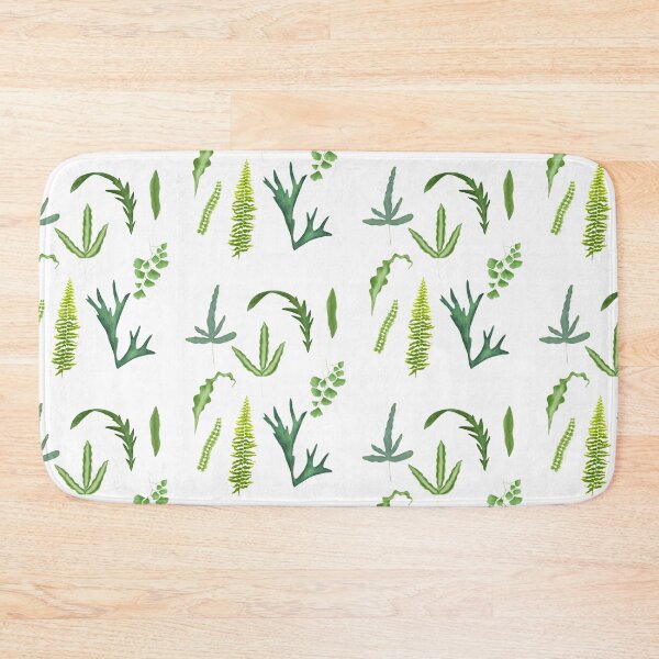 Item preview, Ferns species collection botanical illustration designed and sold by Onyria Art.