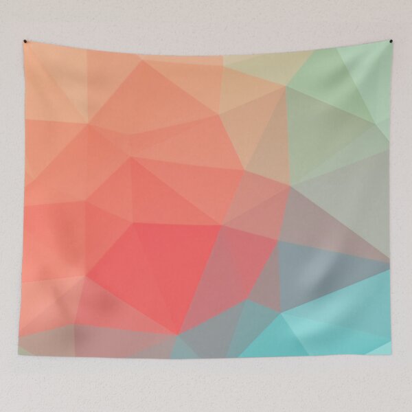 Item preview, Colourful Abstract Triangle Throw Blankets designed and sold by JD369.