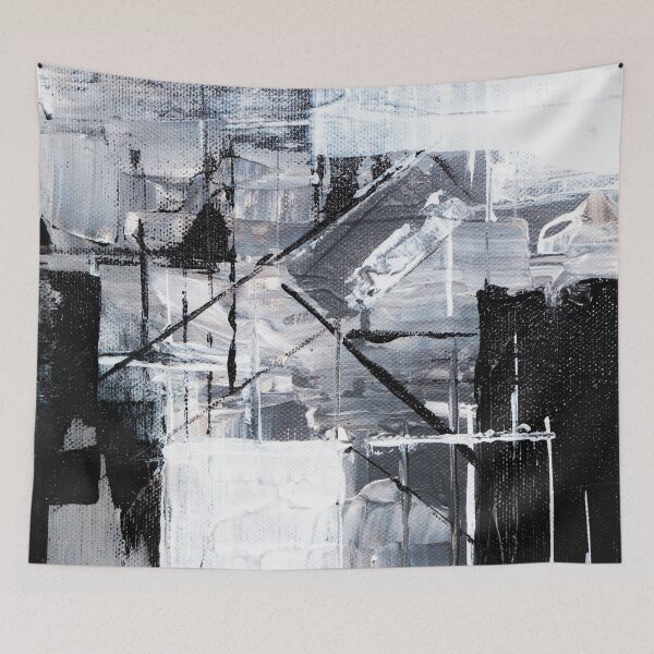 Item preview, black and white abstract art designed and sold by N' ajjer.