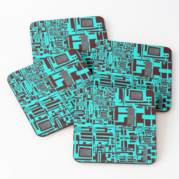 Item preview, Block Collage- Blue designed and sold by Designs By YL.
