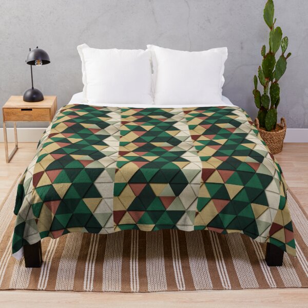 Item preview, Musical Triangle pattern Throw Blankets designed and sold by JD369.