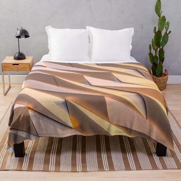 Item preview, Golden Triangle pattern Throw Blankets designed and sold by JD369.