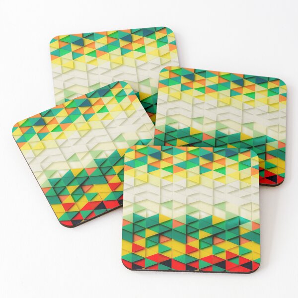 Item preview, Colorful misty Triangle pattern Throw Blankets designed and sold by JD369.