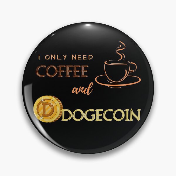 Item preview, Coffee and Dogecoin designed and sold by JoLiShop.