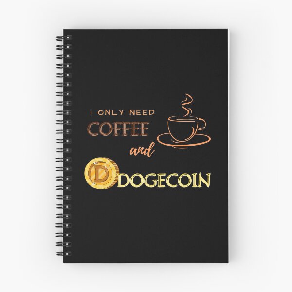 Item preview, Café y Dogecoin designed and sold by JoLiShop.