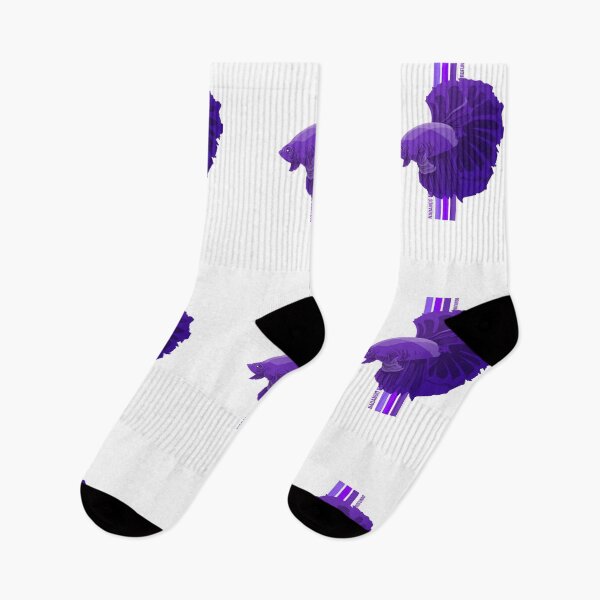 Item preview, Stunning Purple Beta Fish Design  designed and sold by boopsblunt.