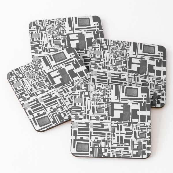 Item preview, Block Collage- Black & White designed and sold by Designs By YL.