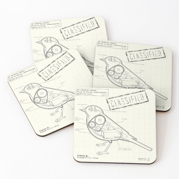 Item preview, G.I. Drone Classified Blue Print designed and sold by Whatschupp.
