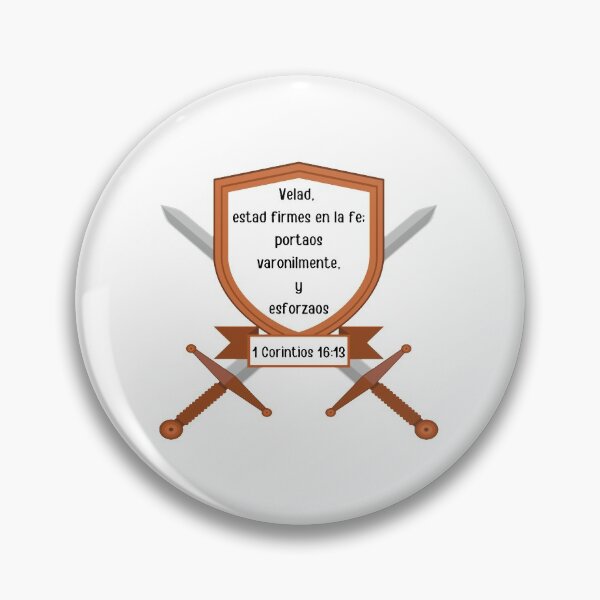 Item preview, Be on your guard, stand firm in the faith 1 Corinthians 16:13 designed and sold by Fe-En-Cristo.