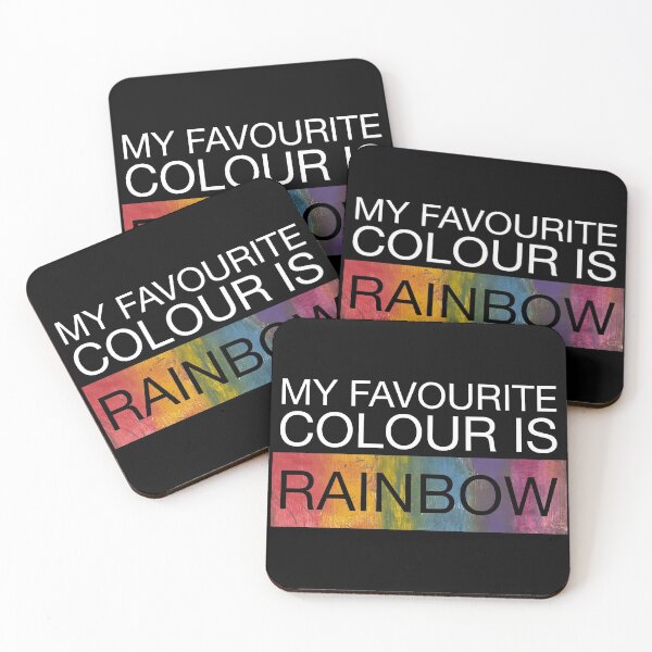 Item preview, My Favourite Colour is Rainbow Reverse designed and sold by iowachica.