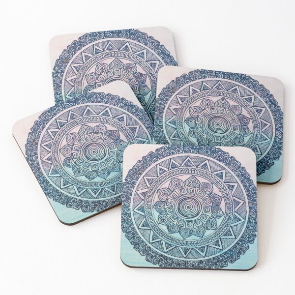 Item preview, Soft mandala floral design designed and sold by sabrenasarwar.