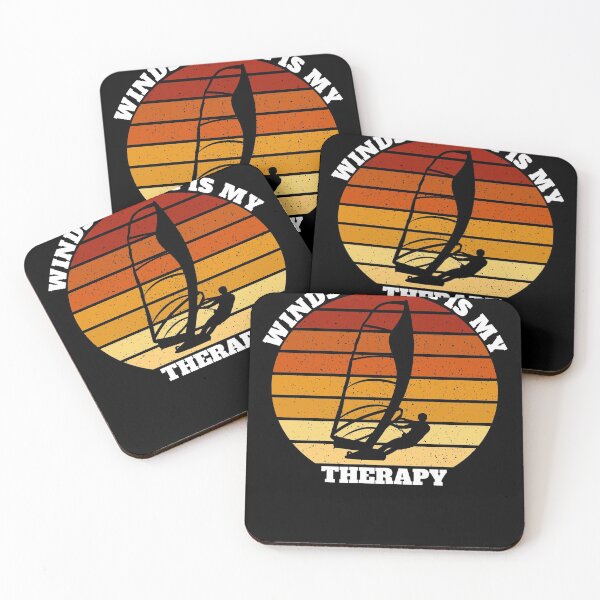 Item preview, Retro Vintage Windsurfing Is My Therapy designed and sold by Salvadax.