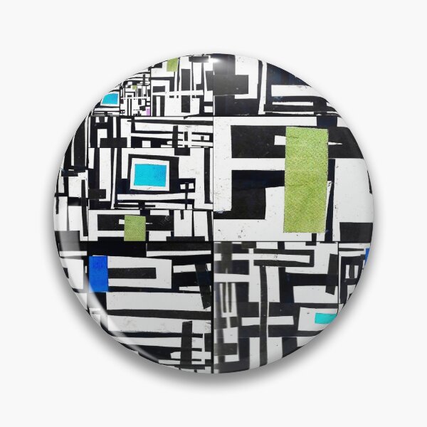 Item preview, Block Collage- Cool Colors designed and sold by Designs By YL.