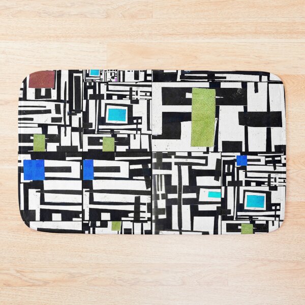 Item preview, Block Collage- Cool Colors designed and sold by Designs By YL.