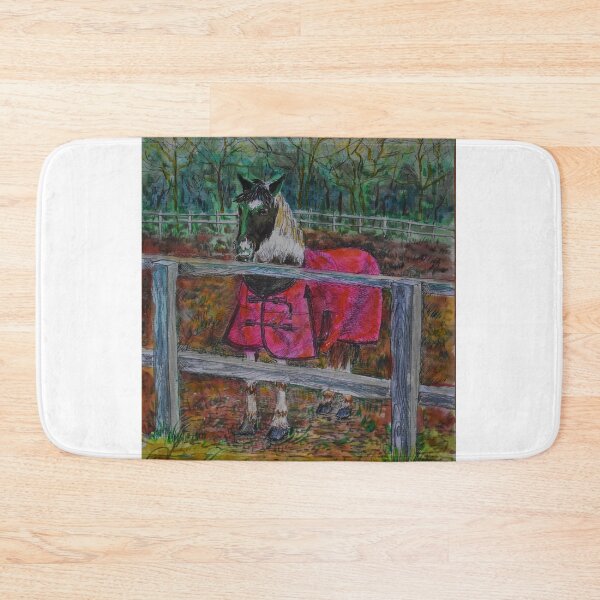 Item preview, Watercolor Sketch - Horse Woody at Linton, Cambridgeshire, UK designed and sold by Igor Pozdnyakov.