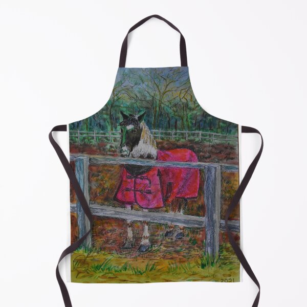 Item preview, Watercolor Sketch - Horse Woody at Linton, Cambridgeshire, UK designed and sold by Igor Pozdnyakov.