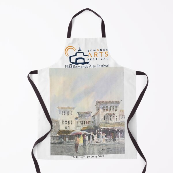 Item preview, 1983 Edmonds Arts Festival Apron designed and sold by Edmonds Arts Festival.