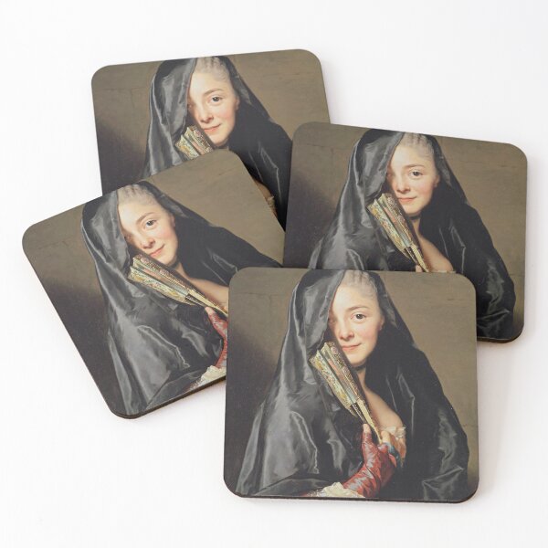 Item preview, The Lady with the Veil (the Artist's Wife) - Alexander Roslin designed and sold by brushandframes.