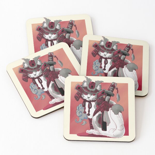 Item preview, Neko samurai designed and sold by Misti-Ka.