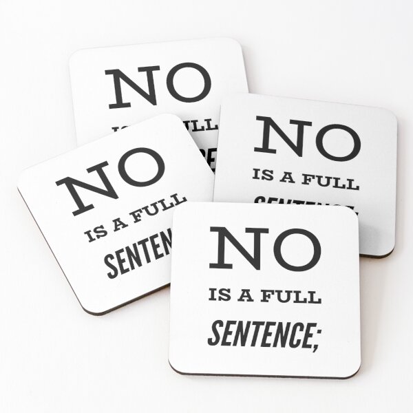 Item preview, No, is a full sentence  designed and sold by Yoyo6980.