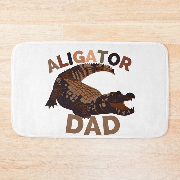 Item preview, ALIGATOR DAD, BROWN TONES, designed and sold by wildwhimsical.