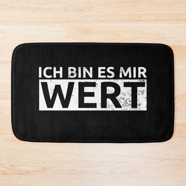 Artikelvorschau, Ich Bin Es Mir Wert Positiv Denken Motivation entworfen und verkauft von leofel.