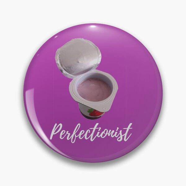 Item preview, Perfectionist (with clean yogurt lid) designed and sold by teesonwheels.