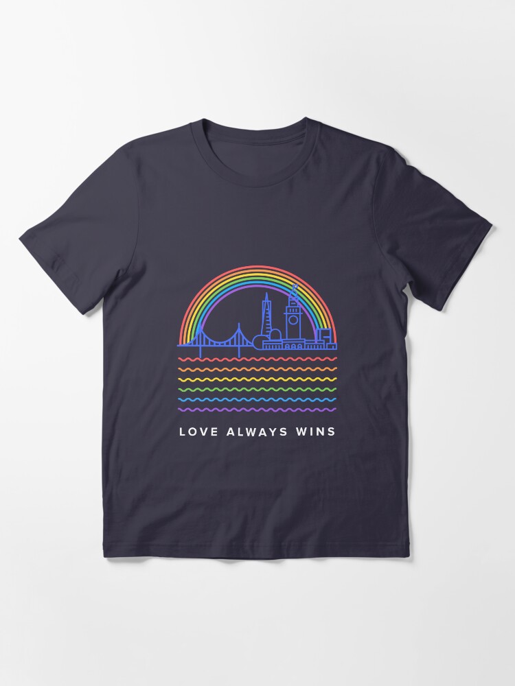 Alternate view of Love Always Wins Essential T-Shirt