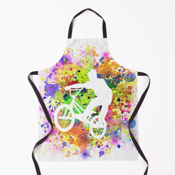 Item preview, Extreme Sports BMX Bike Coloured Splash Illustration designed and sold by JPColemonts.