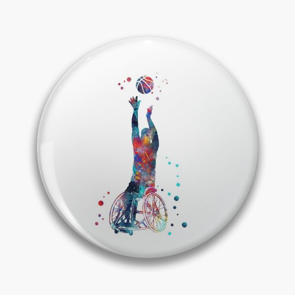 Item preview, Wheelchair basketball designed and sold by Rosaliartbook.